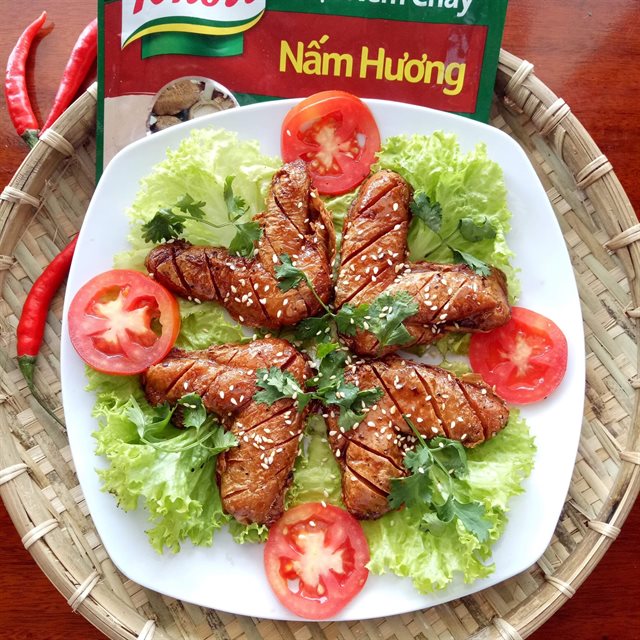 Cánh Gà Chiên Nước Mắm Chay