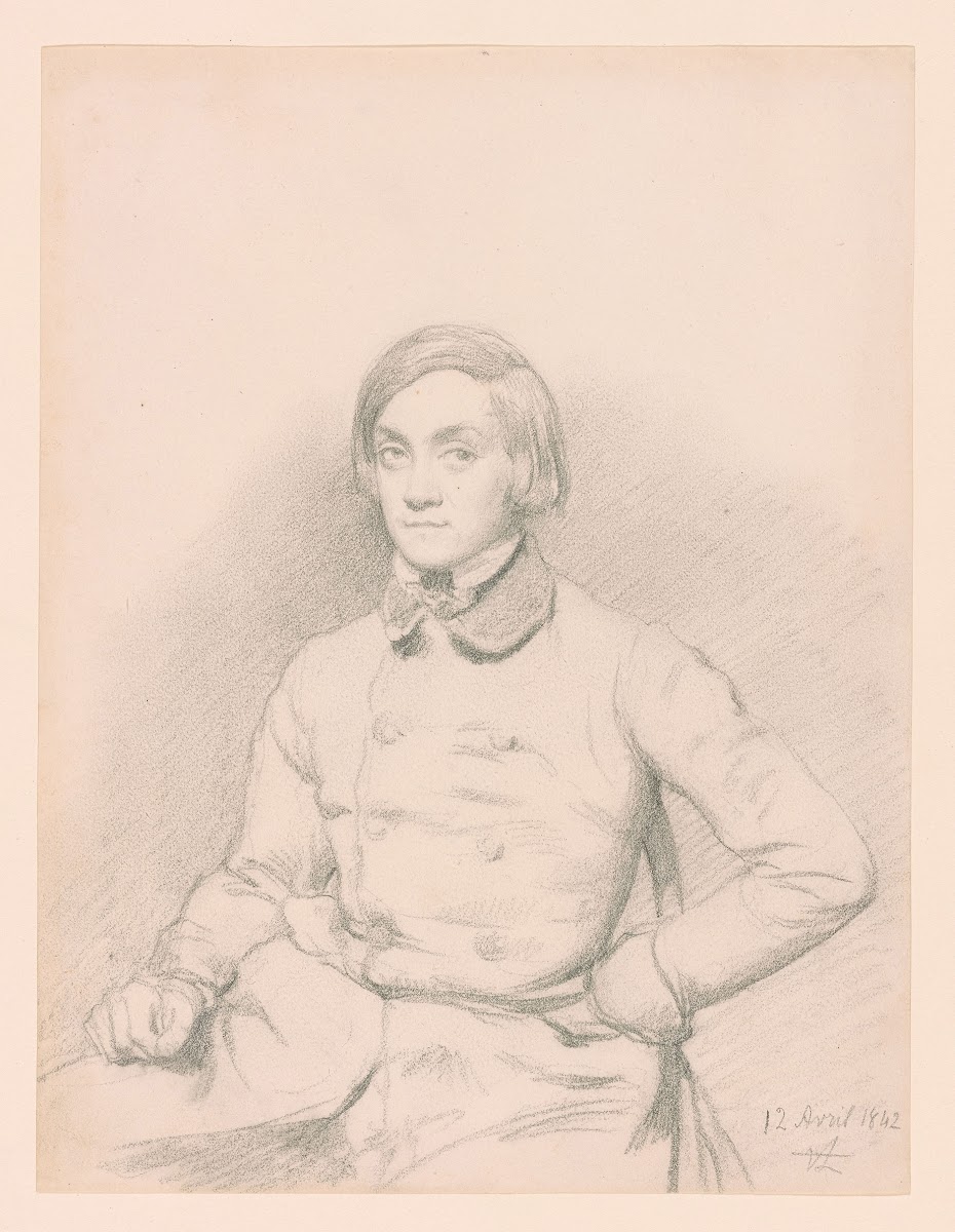 Portrait of the Son of the Vicomte Perthuis de Laillevault 1842