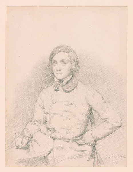 Portrait of the Son of the Vicomte Perthuis de Laillevault 1842