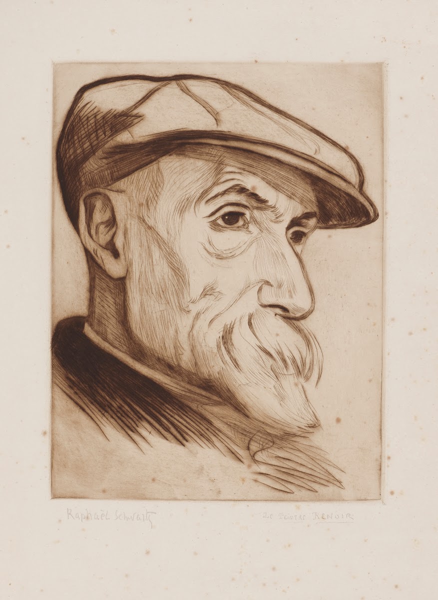 Portrait du peintre Renoir 1912