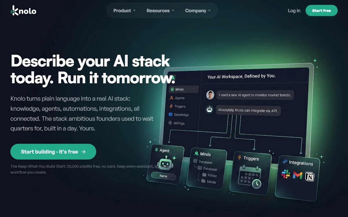Captura de Knowledg.io
