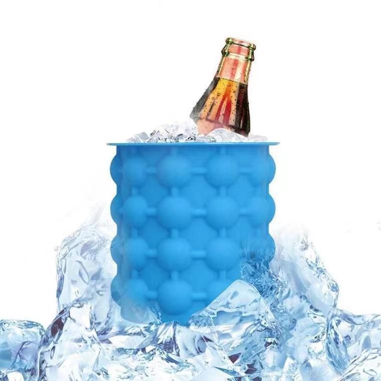 Eisbehälter aus TPR und PP, 13×13×14,5 cm