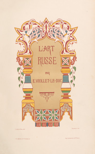 Lart russe  Frontispice 1877
