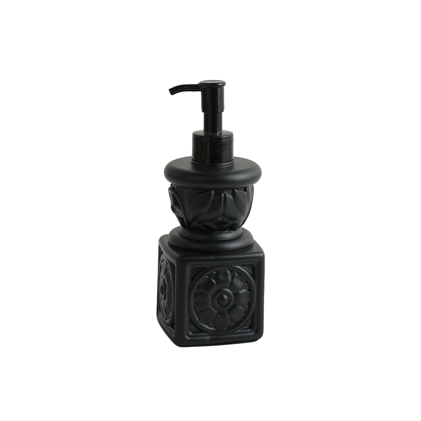 Seifenspender Vintage, Blumenmuster, 220 ml