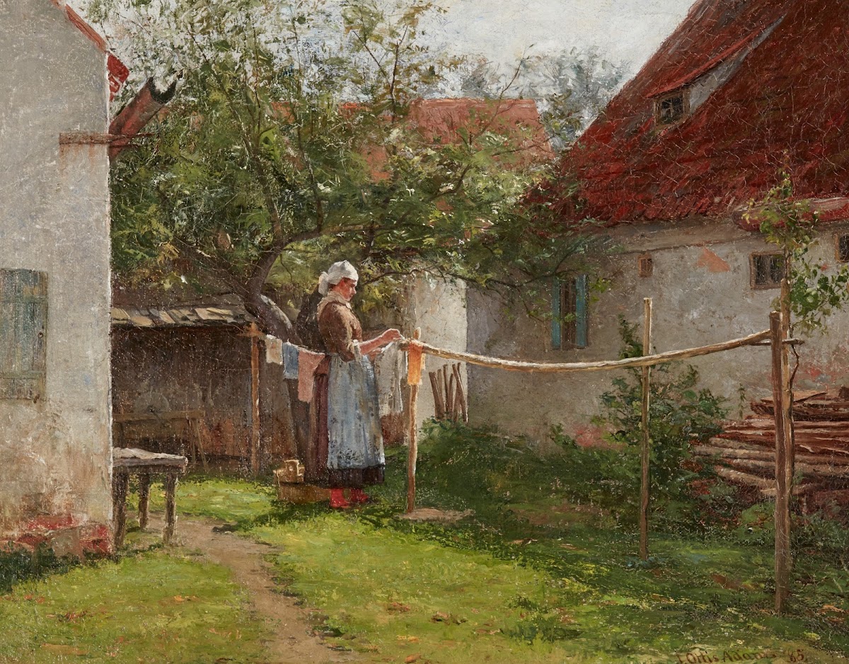 Wash Day Bavaria 1885