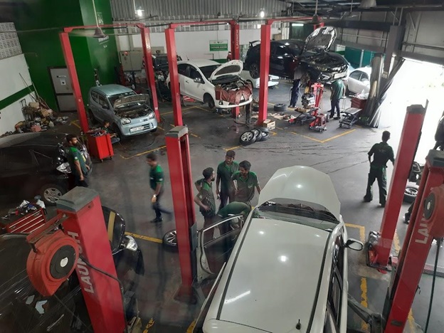 Workshop at Saman Service Center