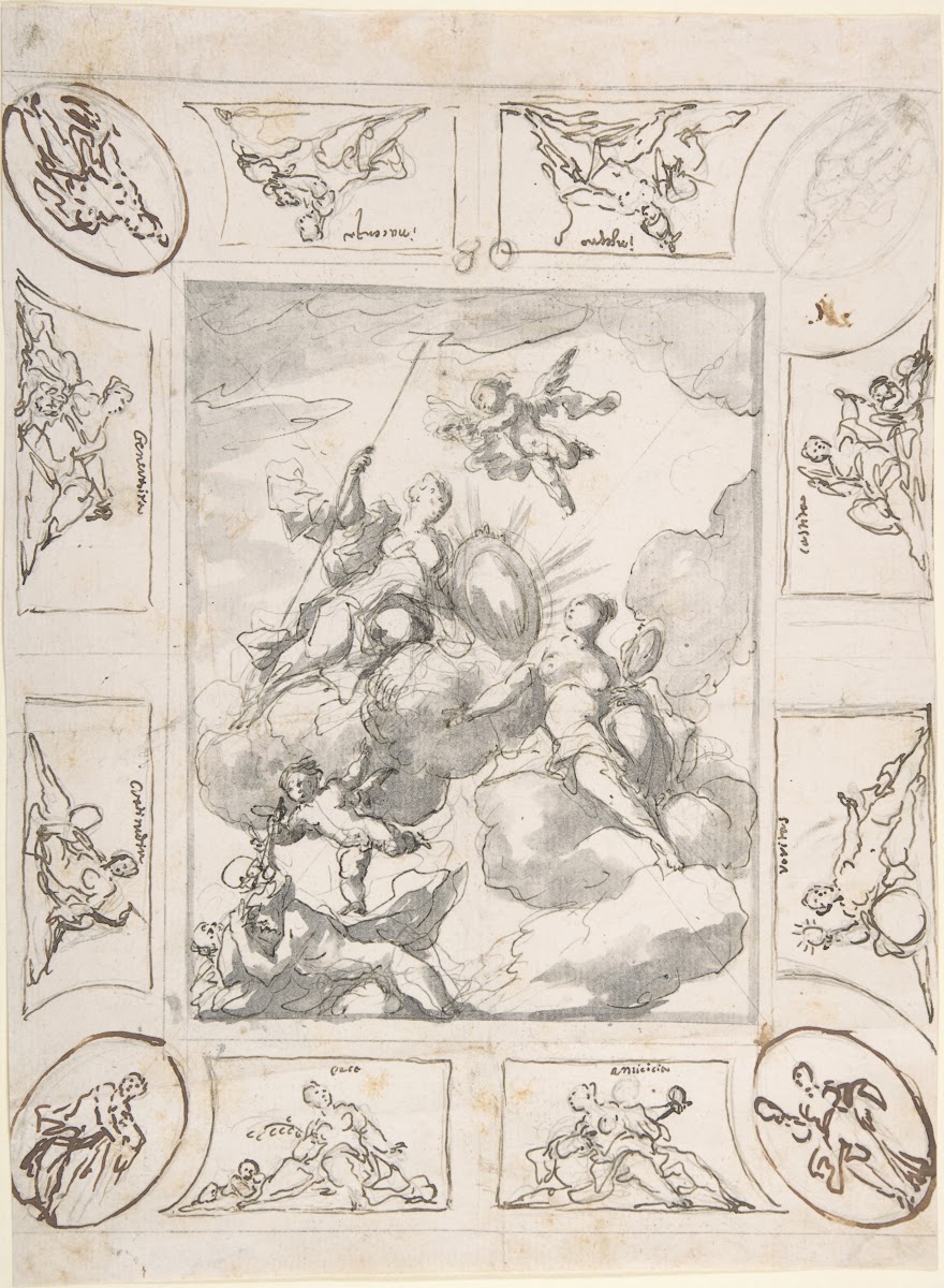 The Triumph of Courage and Wisdom late 17thearly 18th century