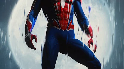 Spider Man Silent Patrol 4K iPhone Wallpaper
