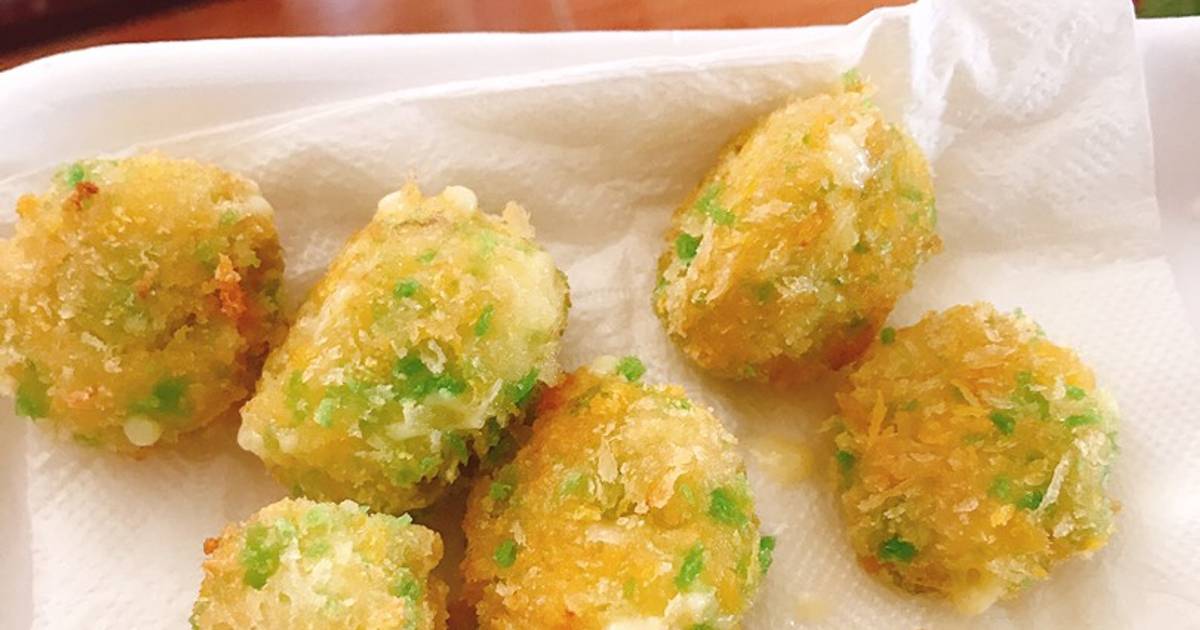Bánh sữa tươi chiên xù