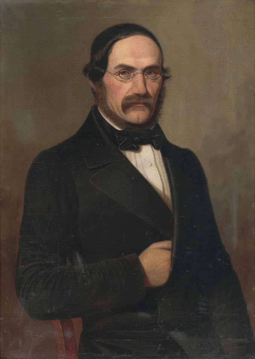 Portrait of Ján Kadavý okolo 1853