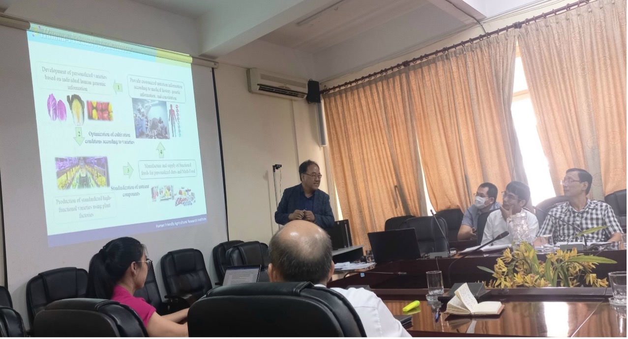 Seminar trao đổi chuyên môn và kí kết thoả thuận hợp tác về nông nghiệp giữa Trường Đại học Tây Bắc và Công ty Impact Partners Hàn Quốc