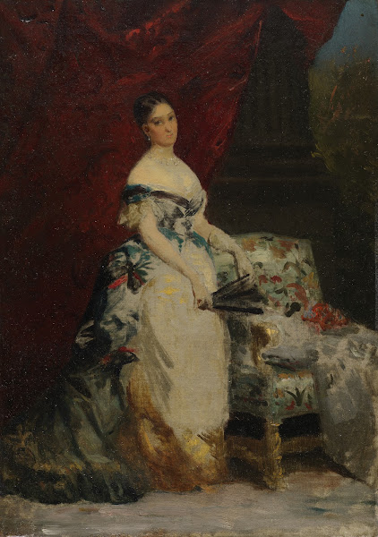 Portrait of Princess Brancaccio Massimo née Mary Elizabeth Hickson Field circa 1