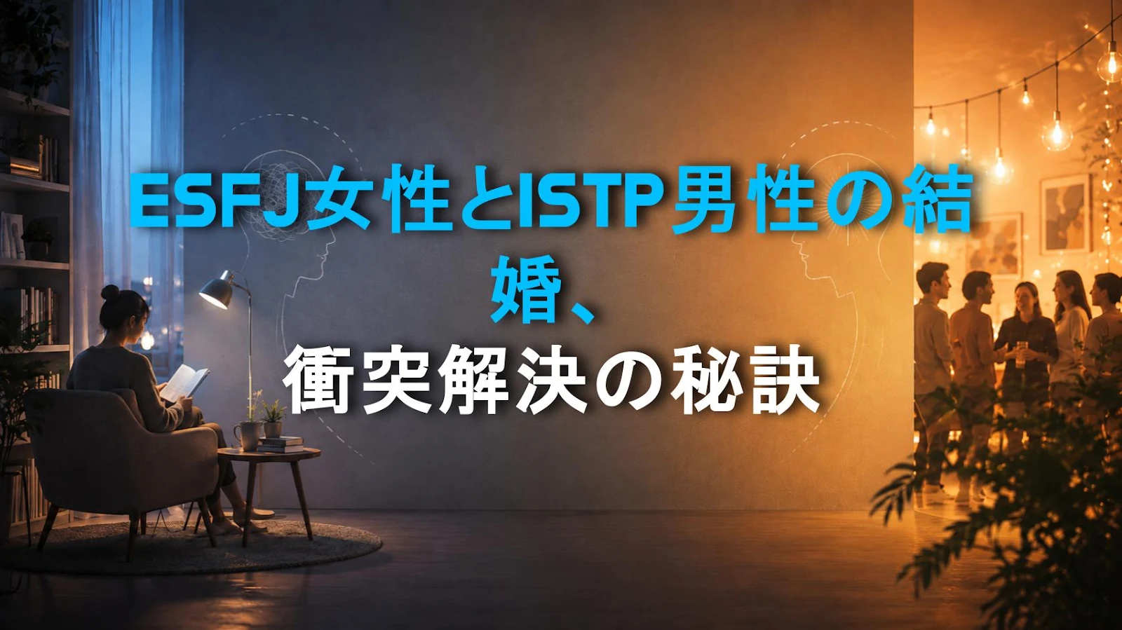 ESFJ女性とISTP男性の結婚、衝突解決の秘訣