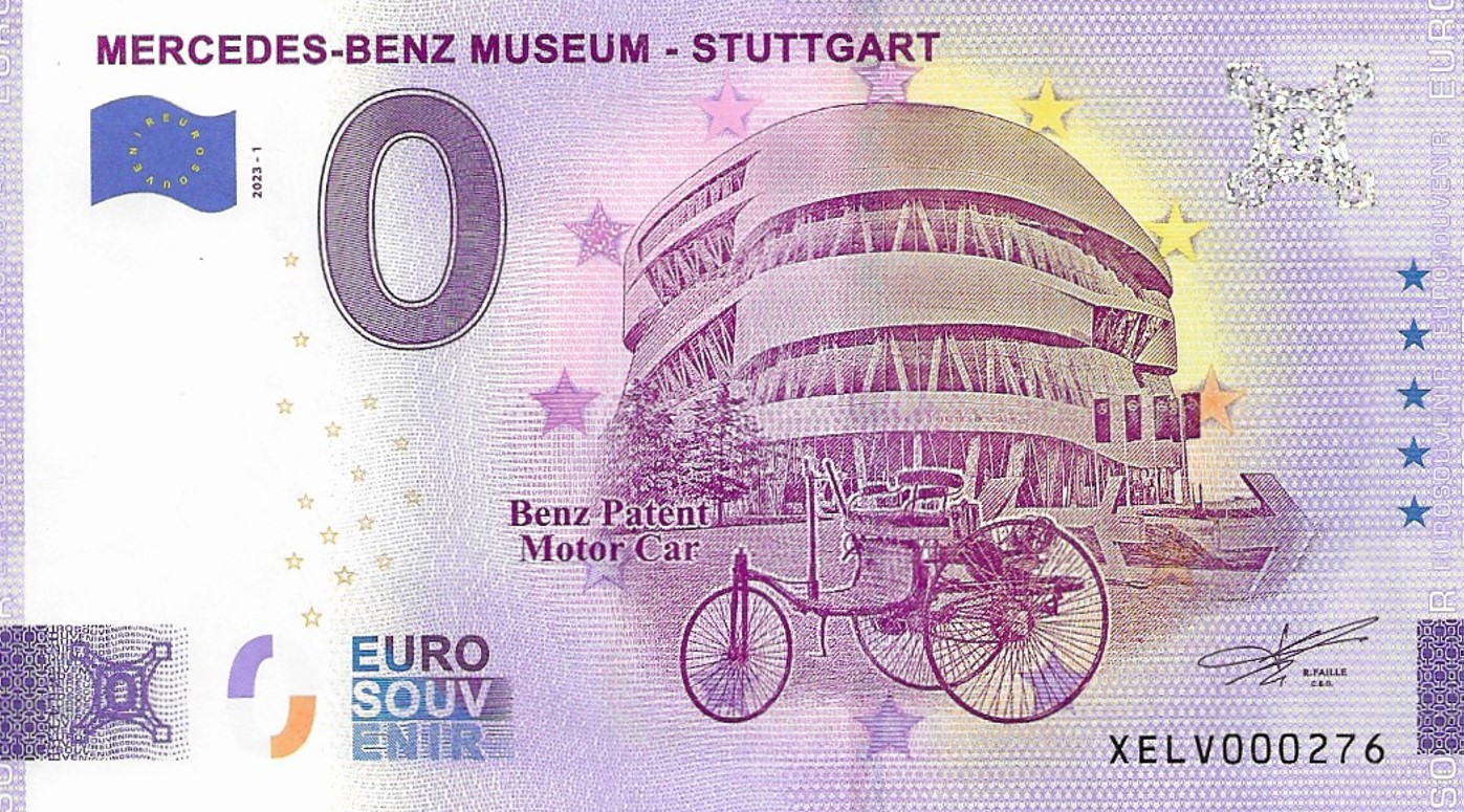 Billet 0€ MERCEDES-BENZ MUSEUM - STUTTGART