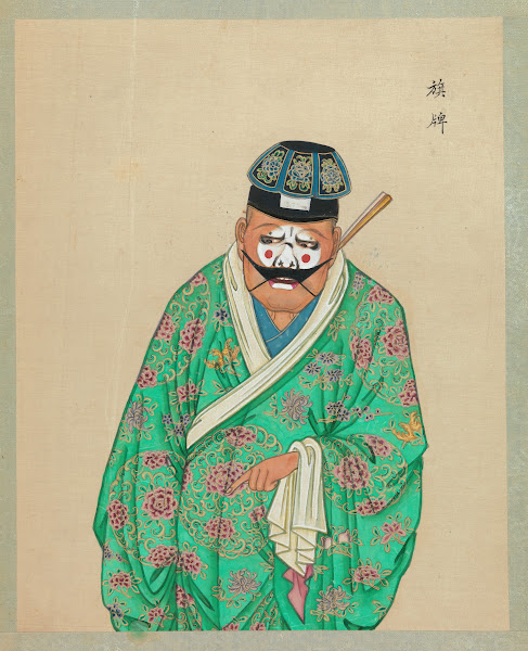 Portrait of Peking opera character 7 19th Century