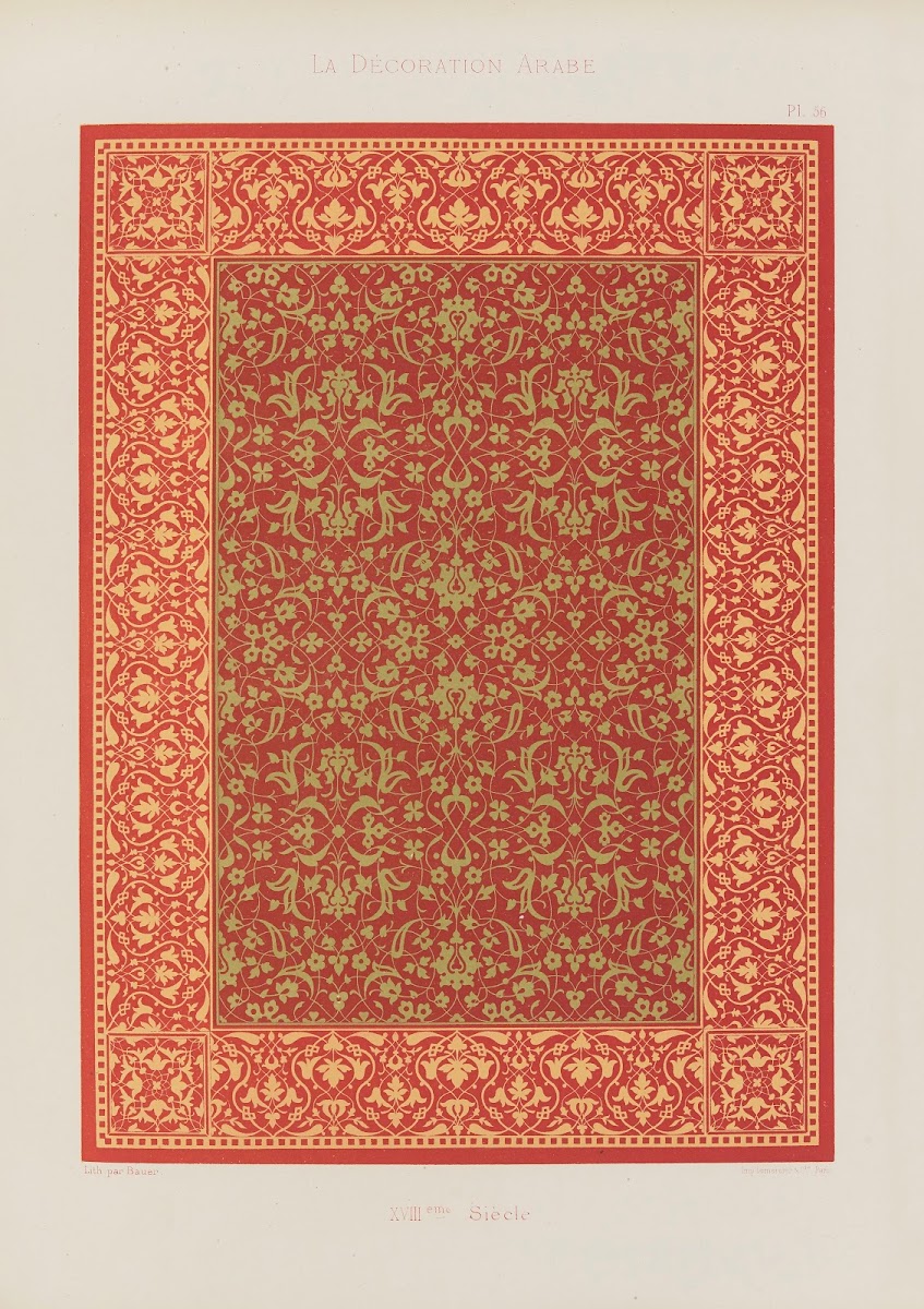 La Décoration arabe Pl48 1860s 1880s
