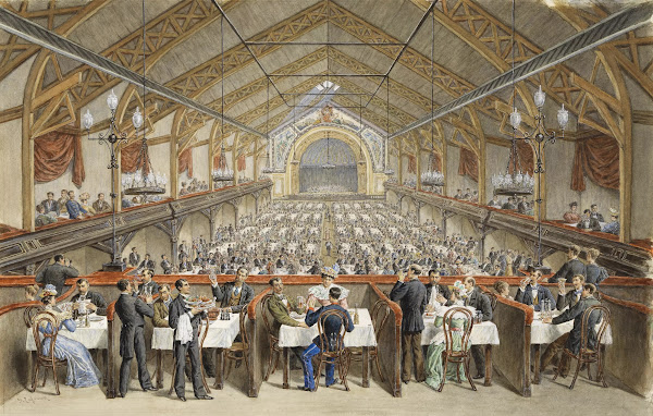 Katharinenhalle im Dreher Park 1885