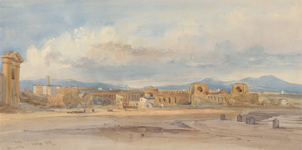 Porta S Giovanni Rome 1837