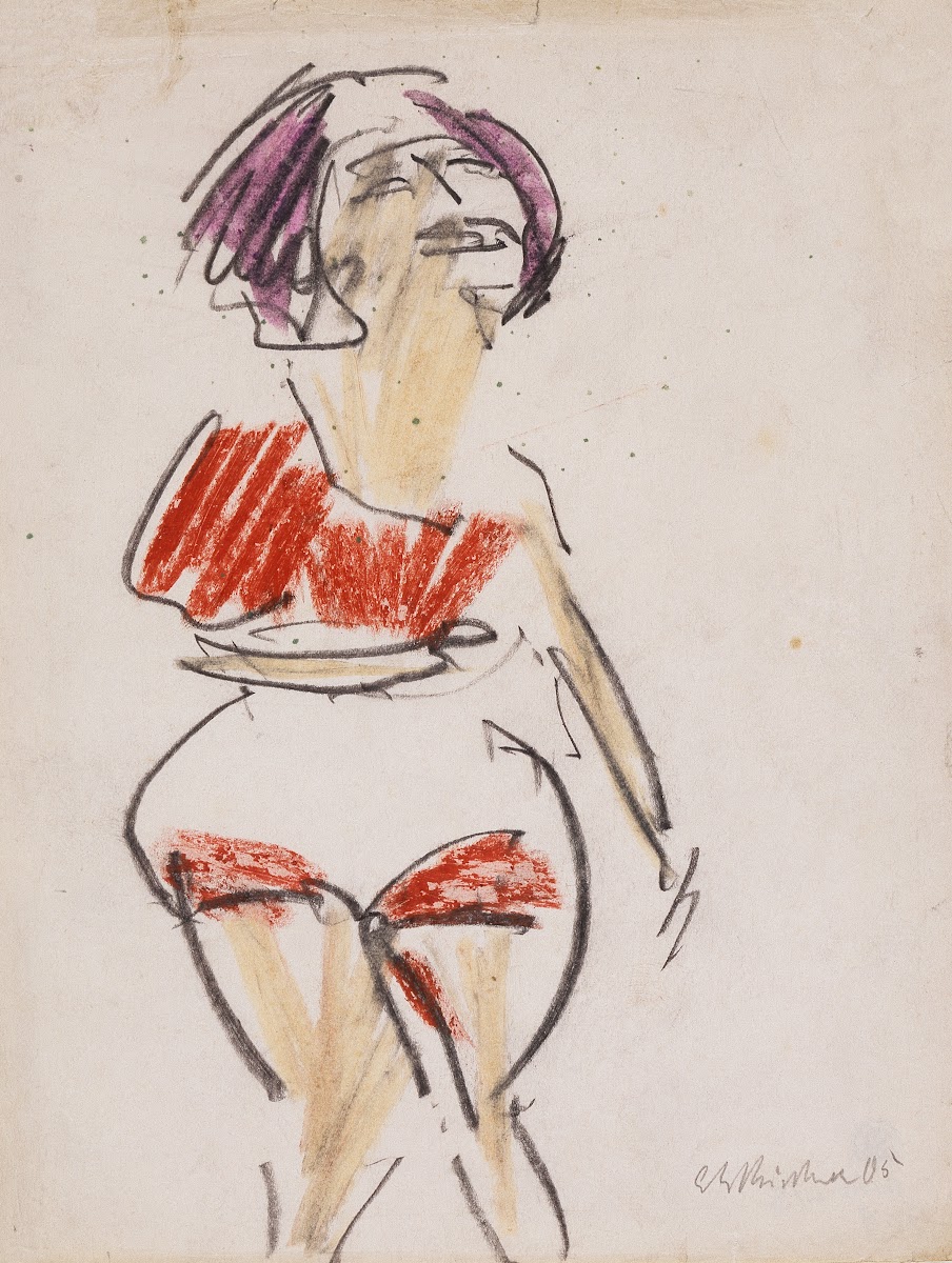 Stehende Frau ca 1909