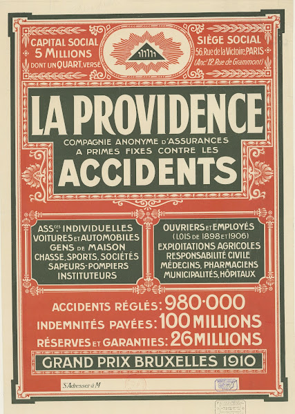 56 rue de la Victoire Paris La Providence compagnie anonyme dassurances à primes