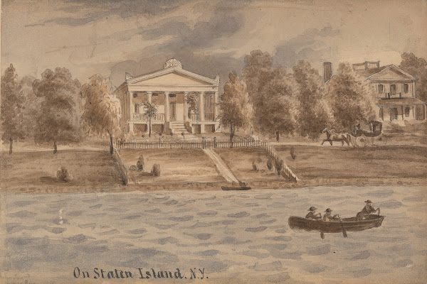 Inner Bay Staten Island New York ca 1872