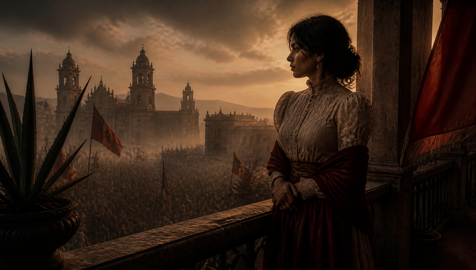 Lovesick review image featuring Emilia Sauri in a Mexican Revolution period drama on Netflix