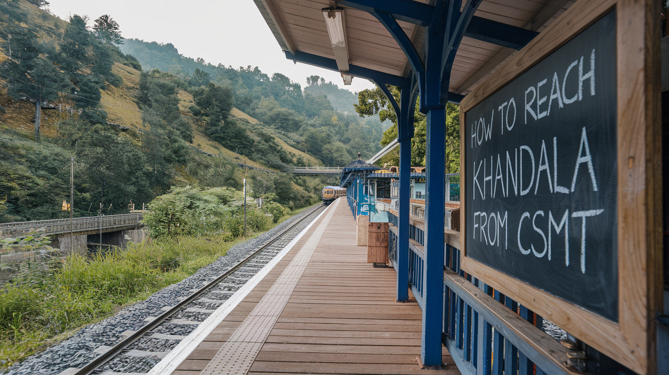 How to Reach Khandala from CSMT – Travel Guide