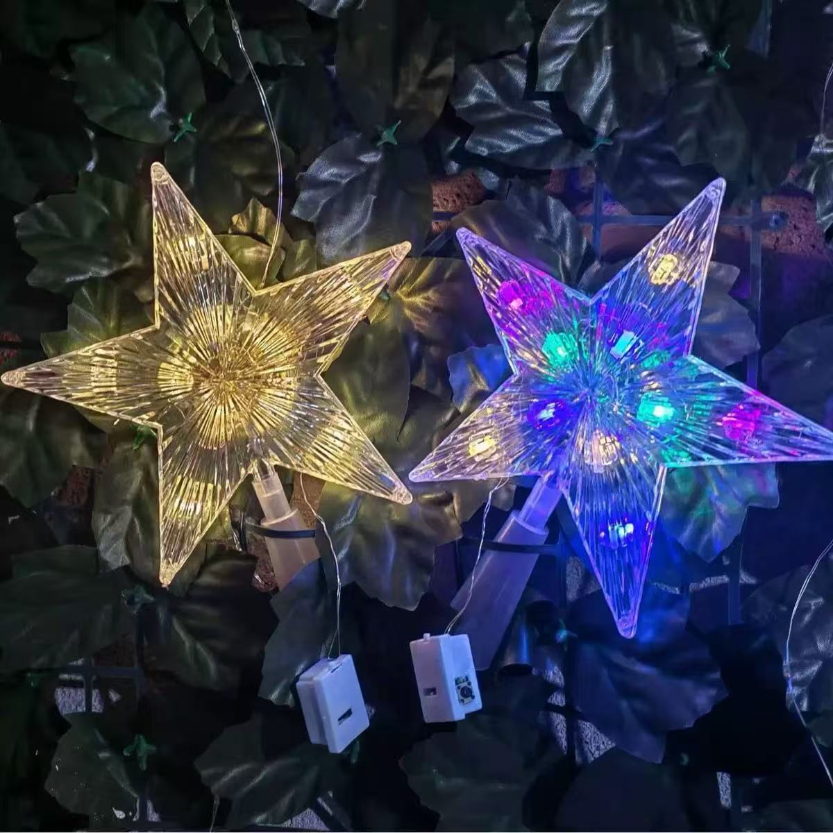 LED Star Decoration Light for the Christmas Tree