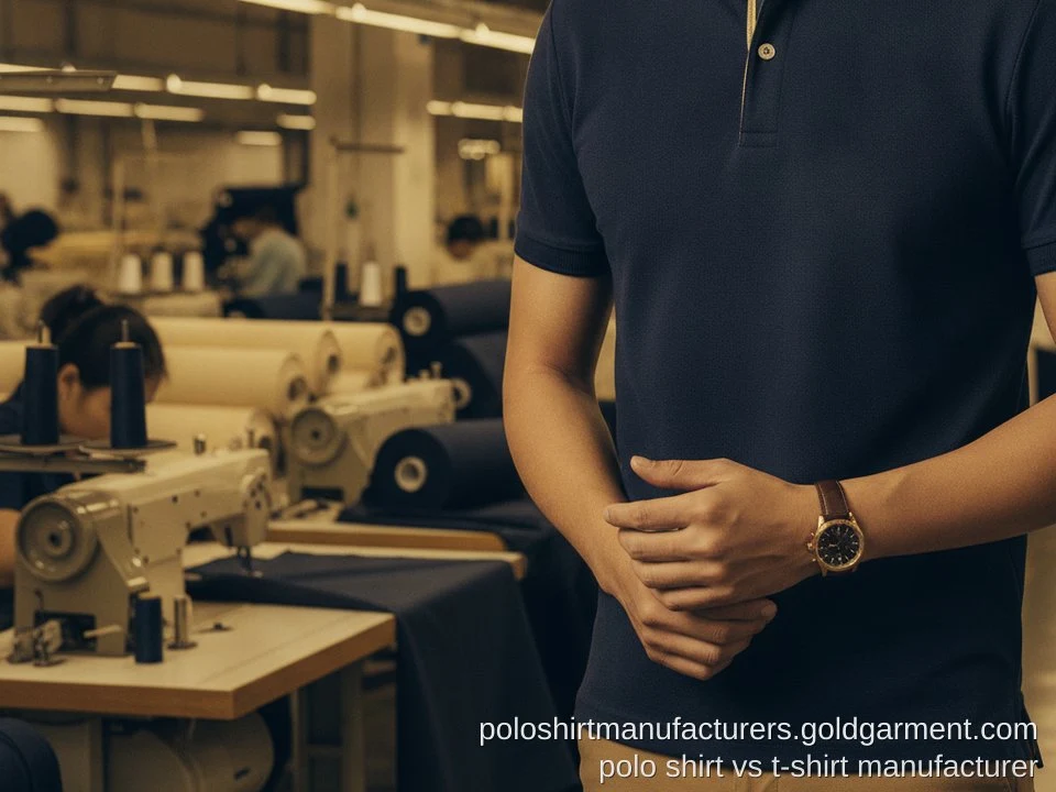 Polo Shirt vs T-Shirt Manufacturing: Which Is Right for Your Brand? - Gold Garment Vietnam