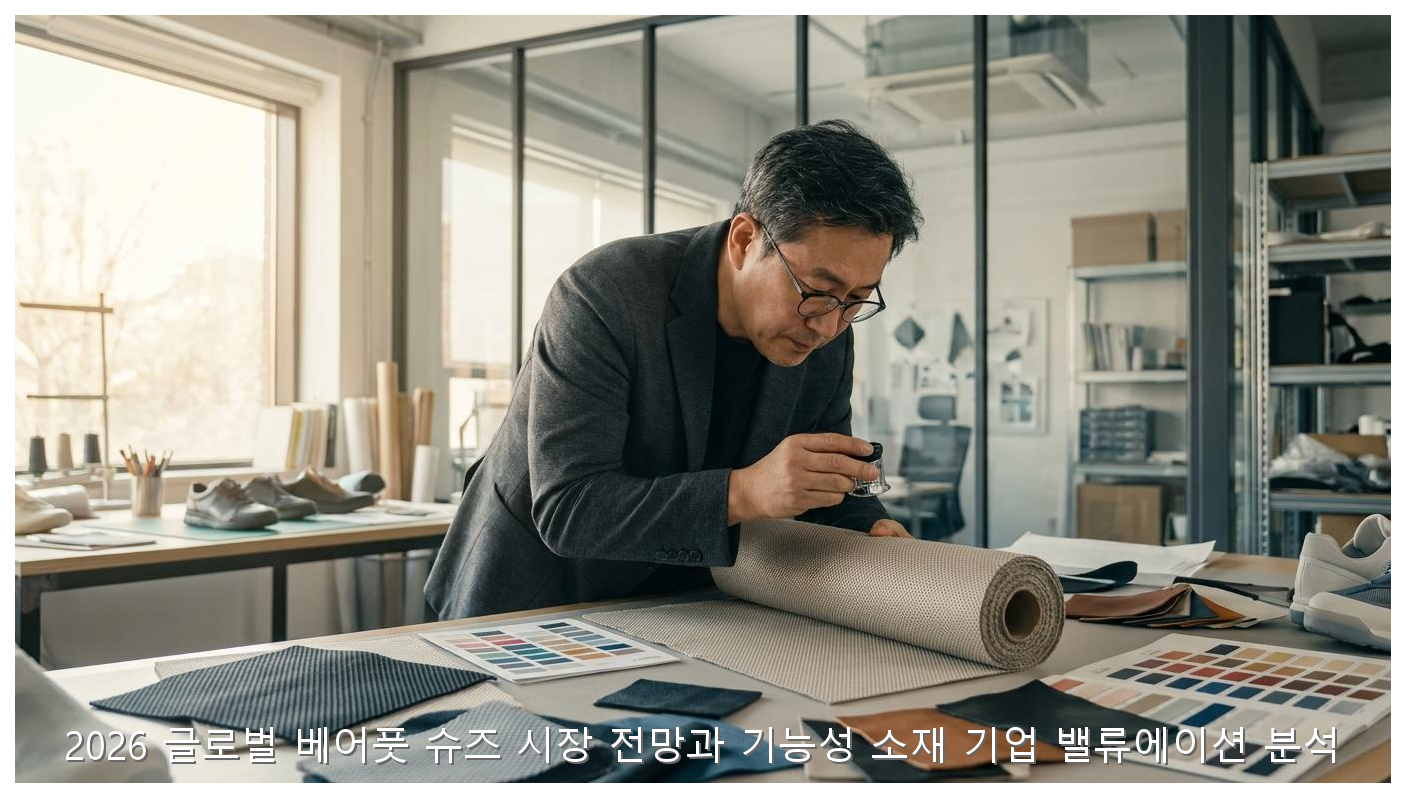 2026 글로벌 베어풋 슈즈 시장 전망과 기능성 소재 기업 밸류에이션 분석 핵심 안내 및 분석 인포그래픽 (5)