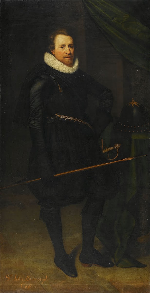 Portrait of Sir John Burroughs 1587 1627 c 1620   c 1623