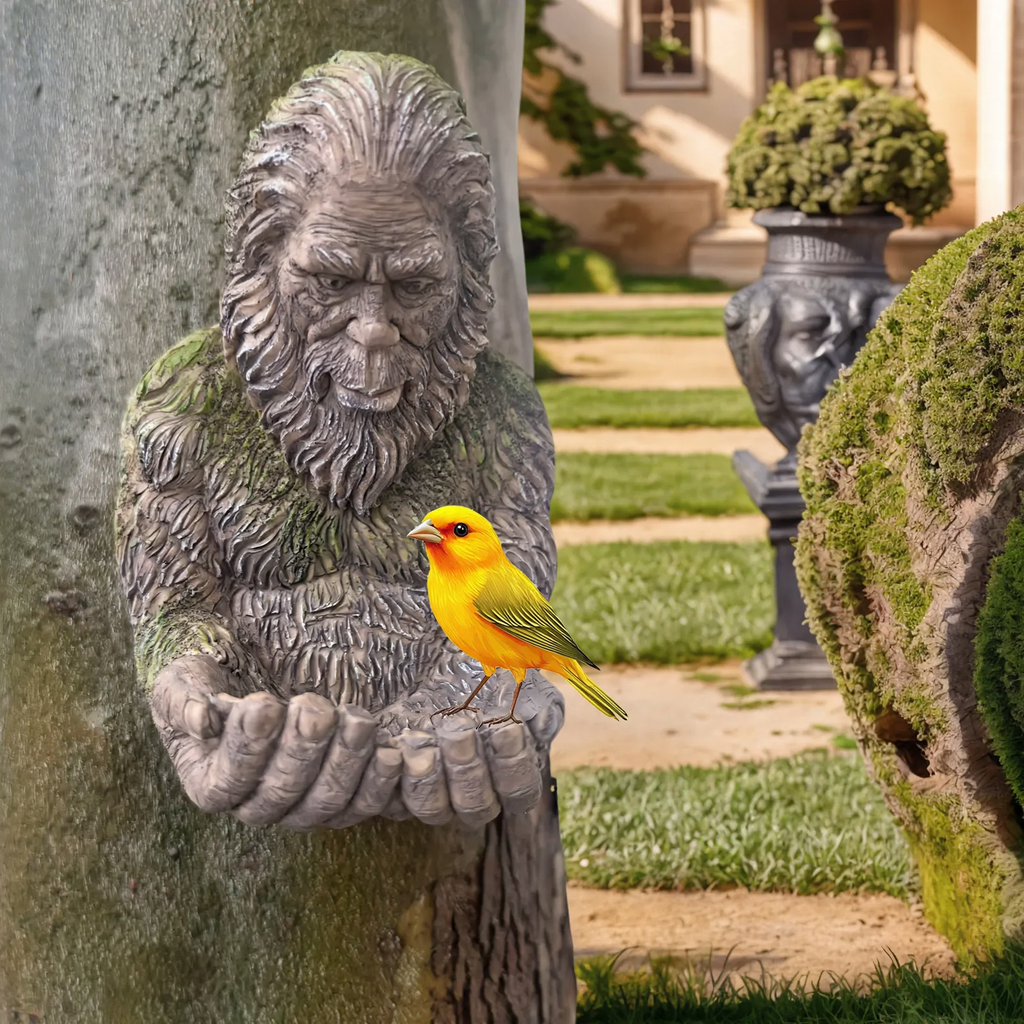 Tree Spirit Birdbath made of Resin