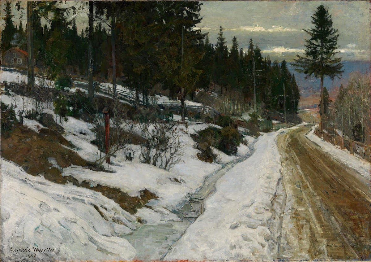 Winter in Nittedal 1905