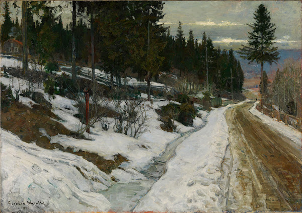 Winter in Nittedal 1905