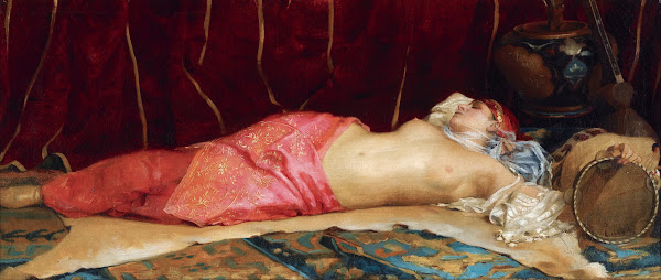 Sleeping Concubine 1885