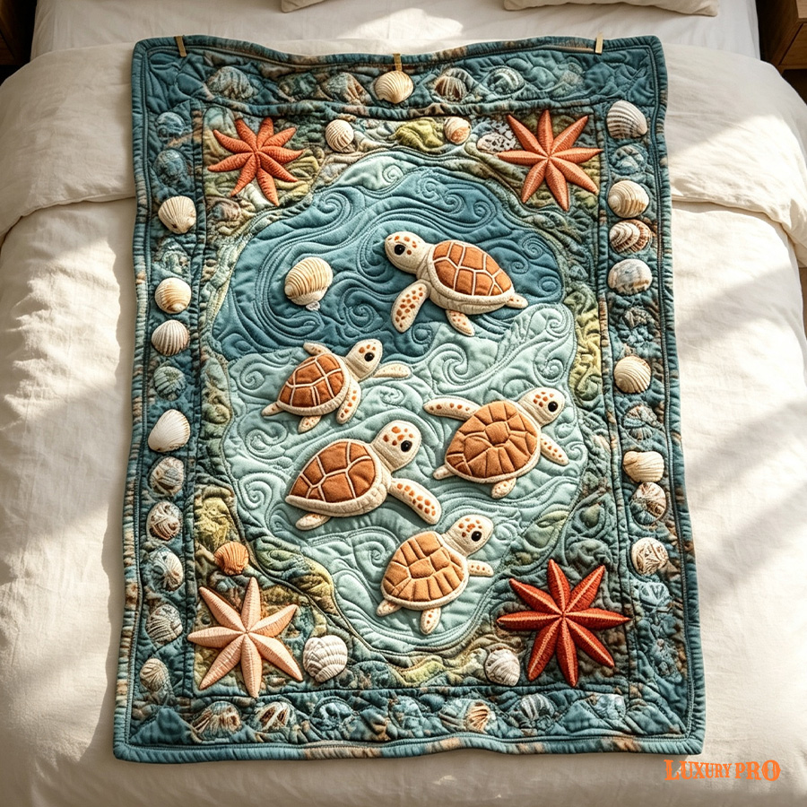 Quilt Blanket-Printed Border