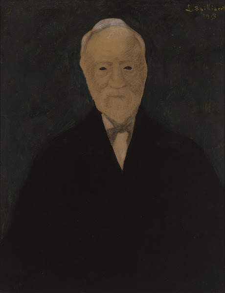 Portret van Andrew Carnegie 1913