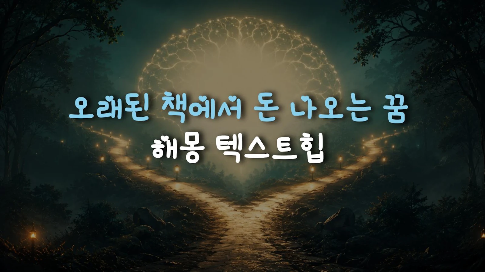 오래된 책에서 돈 나오는 꿈 해몽 텍스트힙