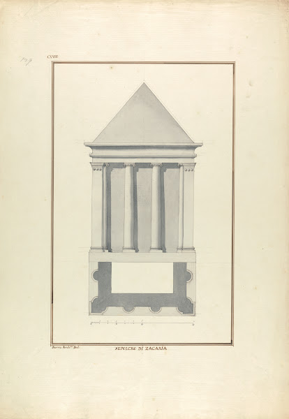 Sepolcro di Zagaria ca 1750
