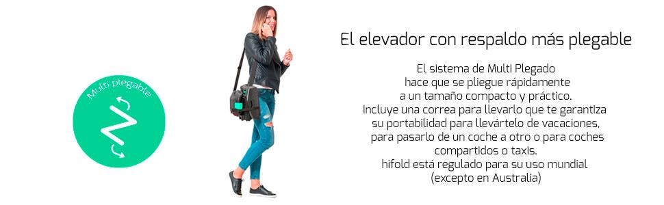 Hifold - el elevador con respaldo más plegable