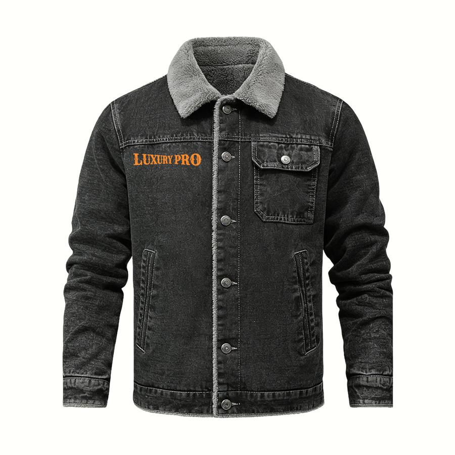 2D Denim Sherpa Jacket