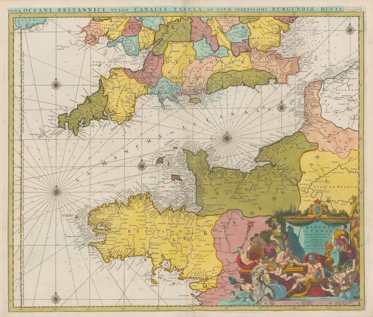 Atlas nouveau contenant toutes les parties su Monde Pl027 1758