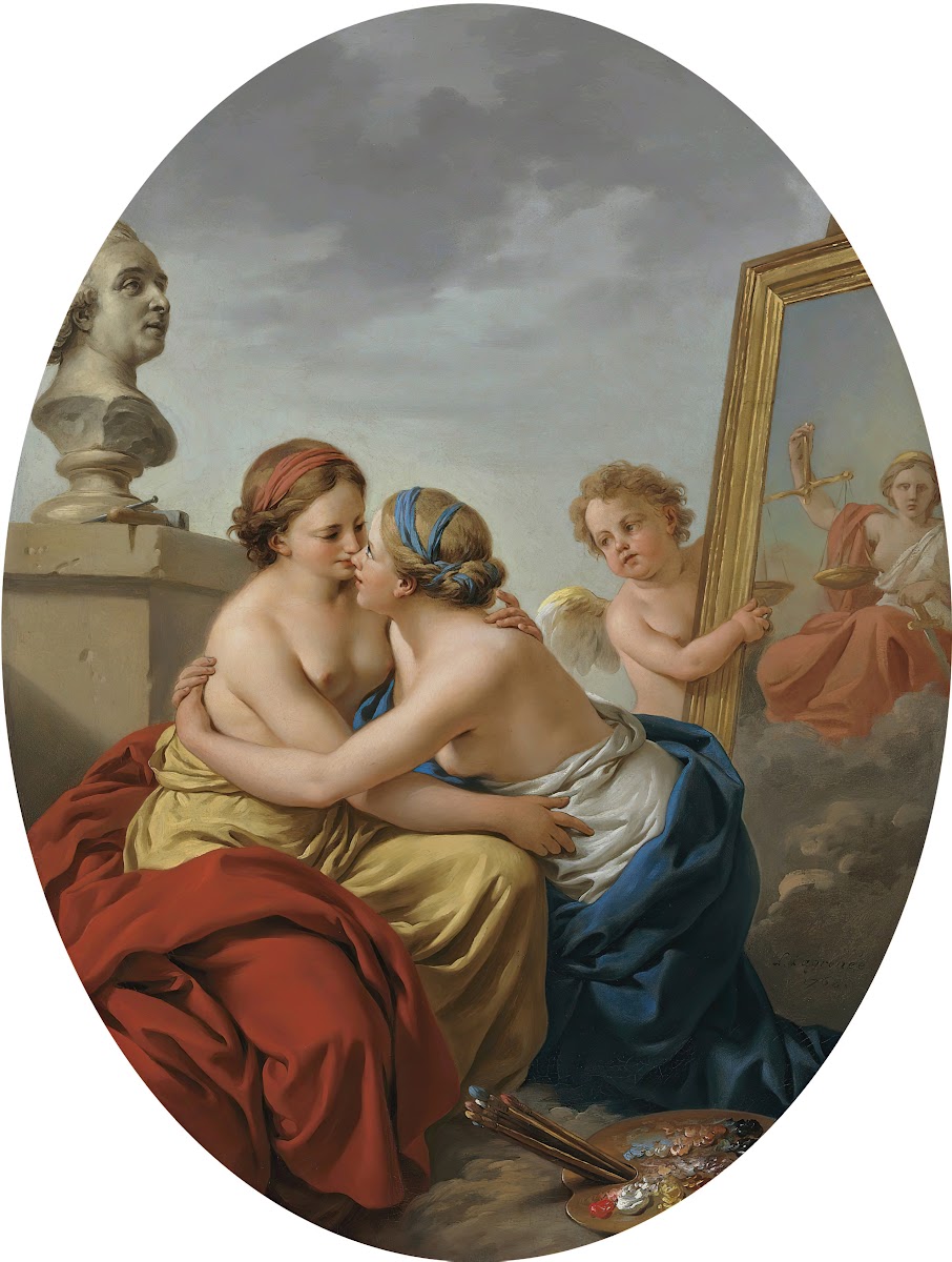 The union of painting and sculpture 1768