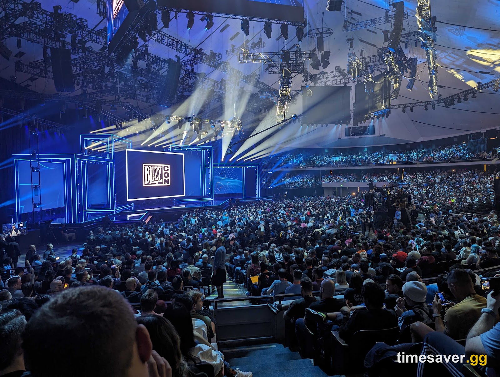 BlizzCon opening-ceremony main stage — where a Classic+ reveal would land