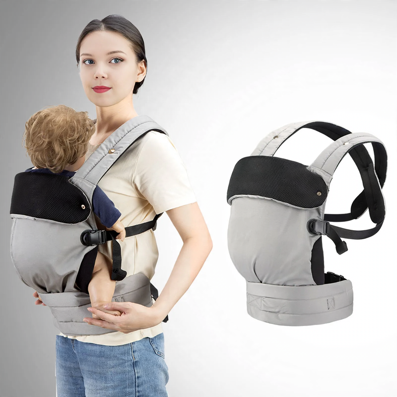 Baby carrier for 7-12 months, cotton and cord