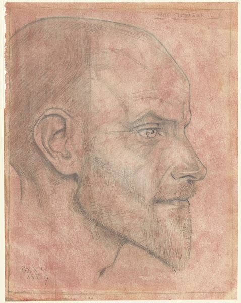 Portret Van Jac Jongert Van Opzij 1917