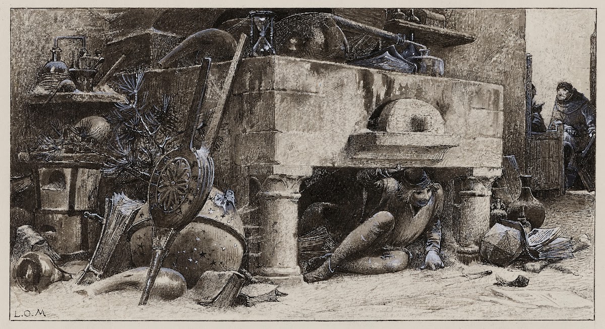 Les deux hommes vêtus de noir 1889