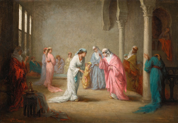 A Visit A Harem Interior