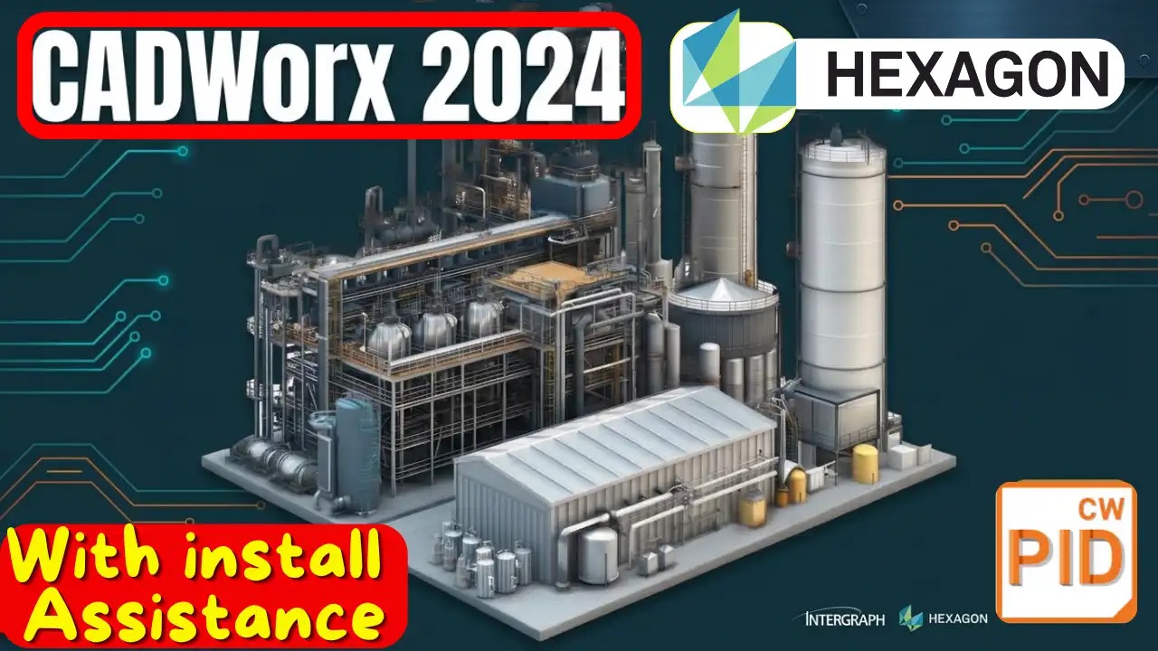 Hexagon CADWorx Plant Pro 2024: Download & Install | Complete Setup Guide app thumbnail