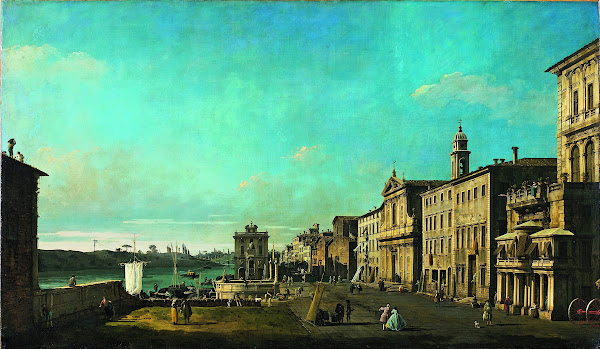 View of Via di Ripetta in Rome 1742   1744